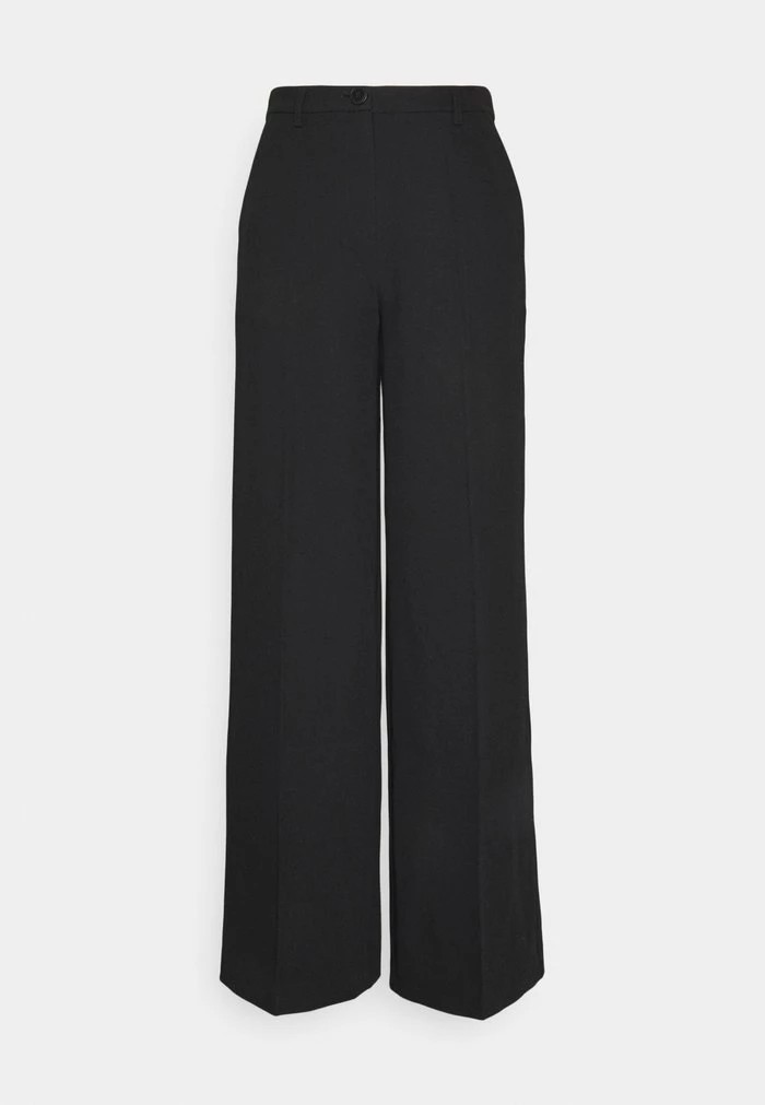 Pantalons ANNA FIELD Anna Field Tailored Wide Leg Trouser Noir Femme | NUX-9688054